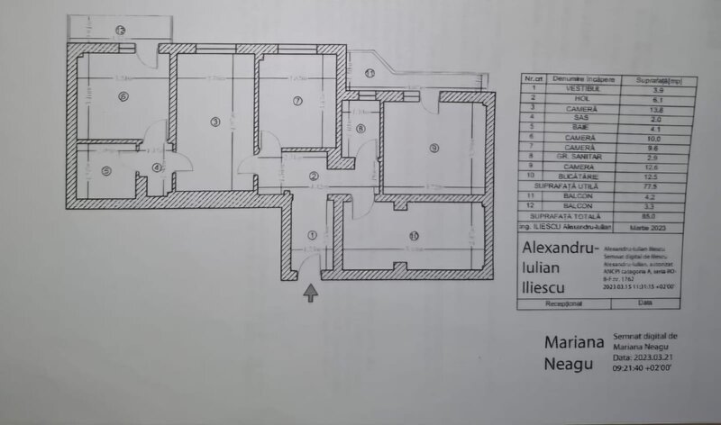 Colentina, Maior Bacila 4camere